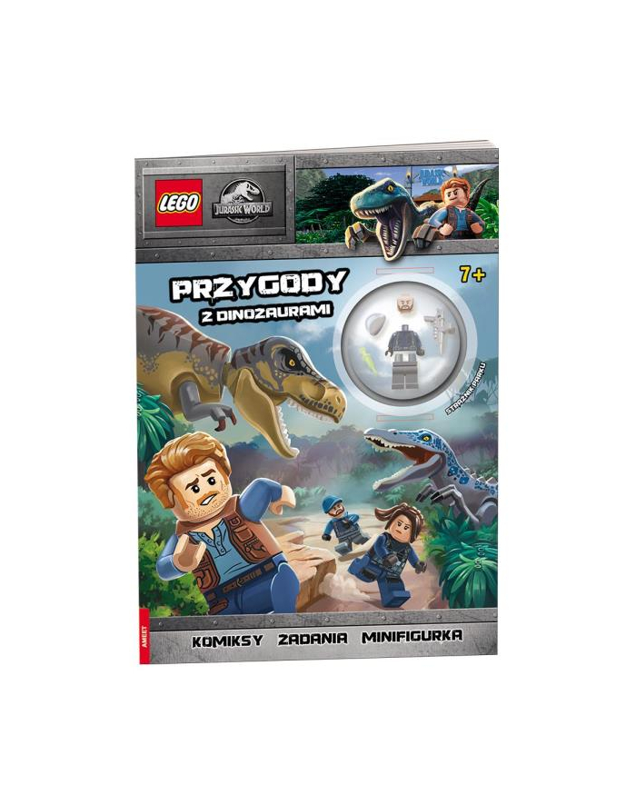 ameet Książka LEGO Jurassic World. Przygody z dinozaurami LNC-6202 główny