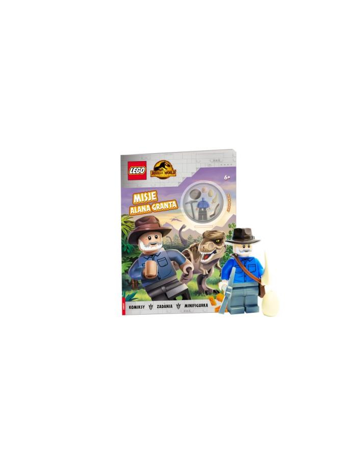 ameet Książka LEGO Jurassic World. Misje Alana Granta LNC-6204 główny