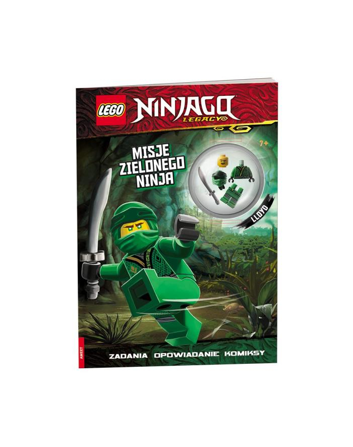 Książka LEGO NINJAGO. Misje zielonego ninja LNC-6720Y AMEET główny