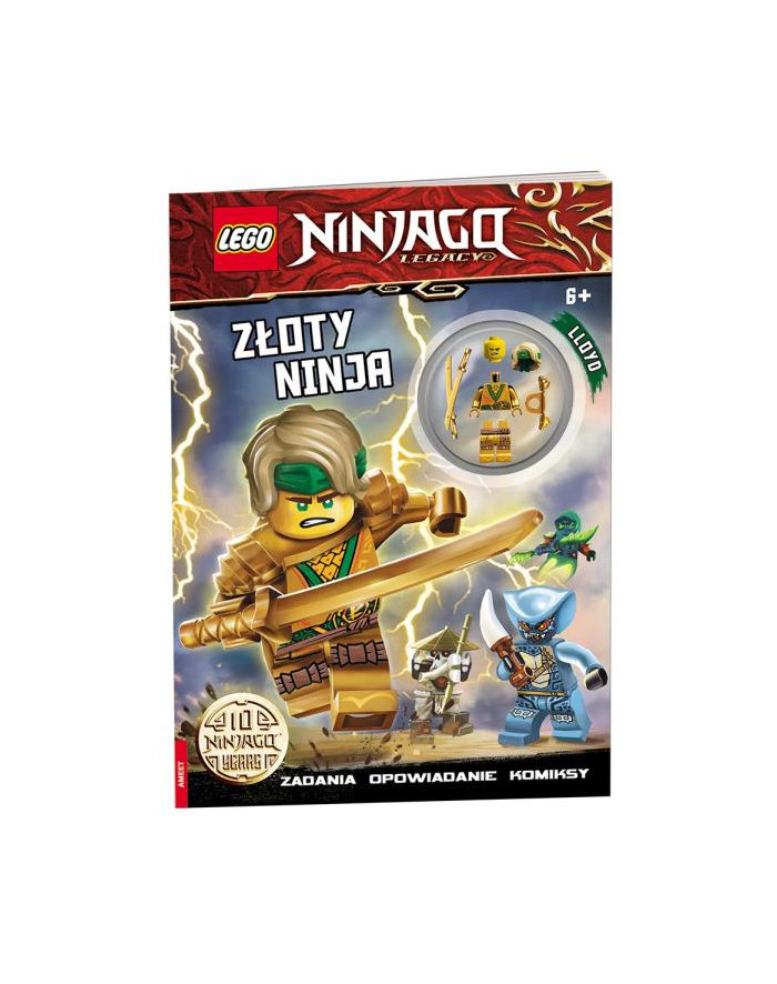 ameet Książka LEGO NINJAGO. Złoty NINJA LNC-6722 główny