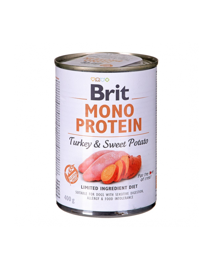 BRIT MONO PROTEIN indyk z batatem - 400g główny