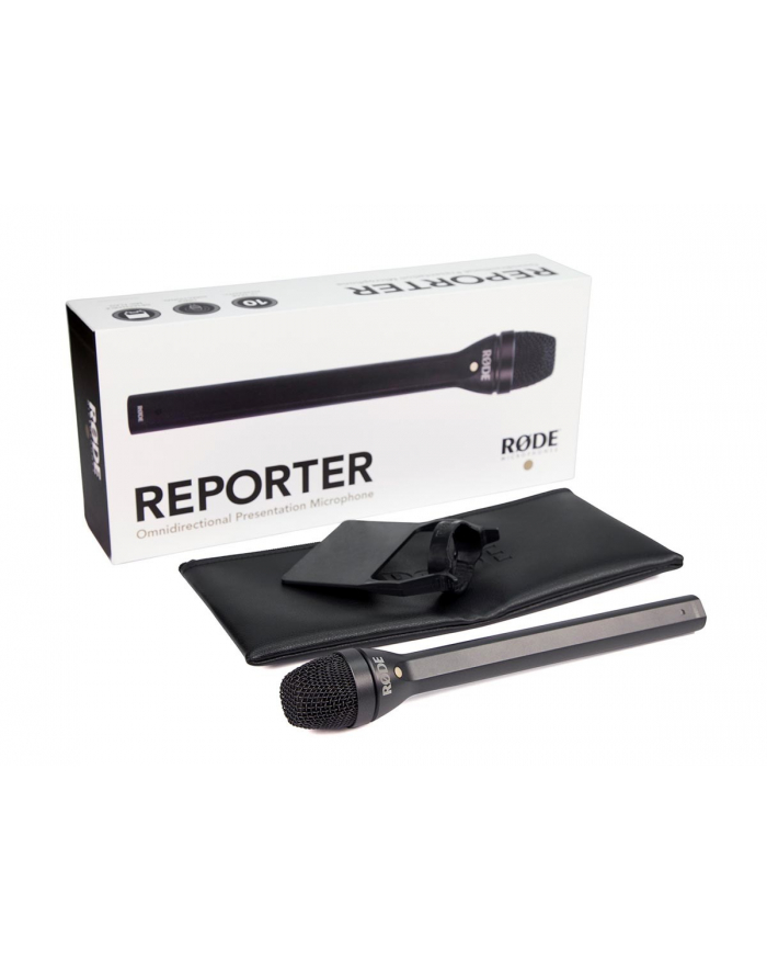 ROD-E REPORTER - Mikrofon Reporterski z nakładką główny
