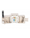 DIGITUS Moduł gniazdo keystone RJ45 8P8C kat.8.1 STP ekranowany beznarzędziowy stalowy - nr 20