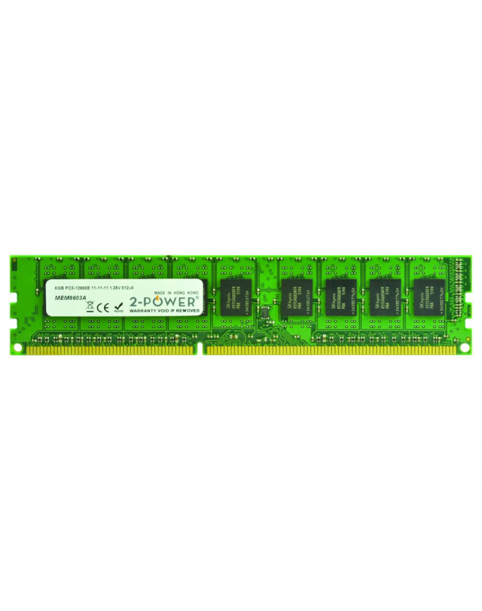 2-POWER 8GB UDIMM DDR3 1600MHz (MEM8603A) główny