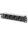 DIGITUS 10-calowa listwa zasilająca z profilem aluminiowym 4 gniazda 16A 4000W 250VAC 50/60Hz - nr 10
