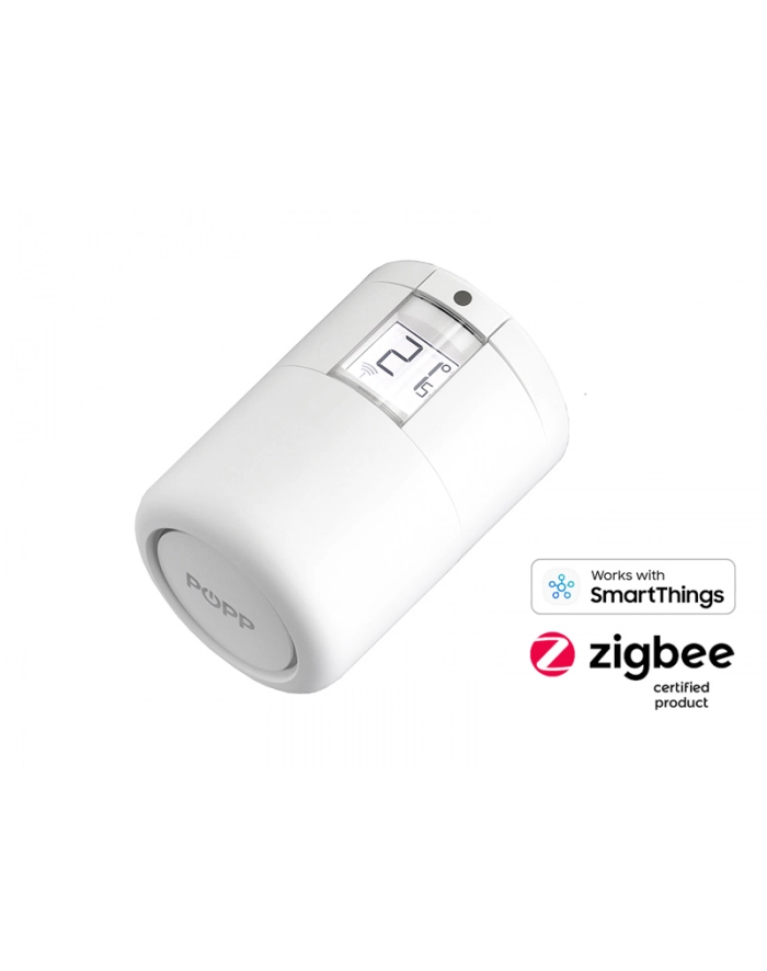 POPP Smart Thermostat ZigBee SmartThings główny
