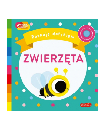 harpercollins Książka Akademia Mądrego Dziecka. Poznaję dotykiem. Zwierzęta