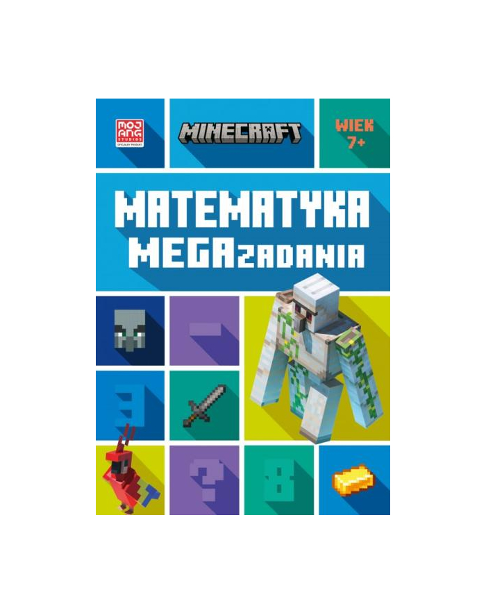 harpercollins Książka Minecraft. Matematyka. Megazadania 7+ główny