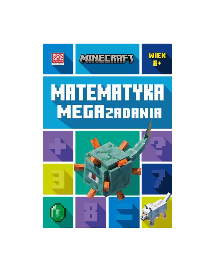 harpercollins Książka Minecraft. Matematyka. Megazadania 8+ główny