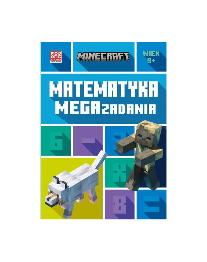 harpercollins Książka Minecraft. Matematyka. Megazadania 9+ główny