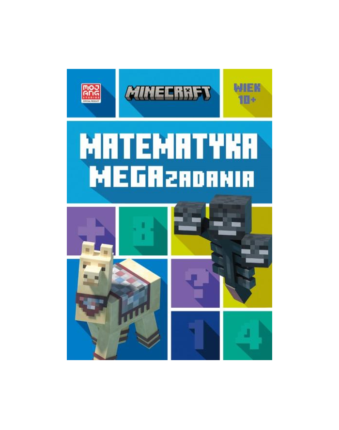 harpercollins Książka Minecraft. Matematyka. Megazadania 10+ główny