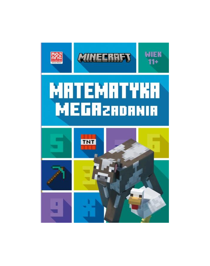 harpercollins Książka Minecraft. Matematyka. Megazadania 11+ główny