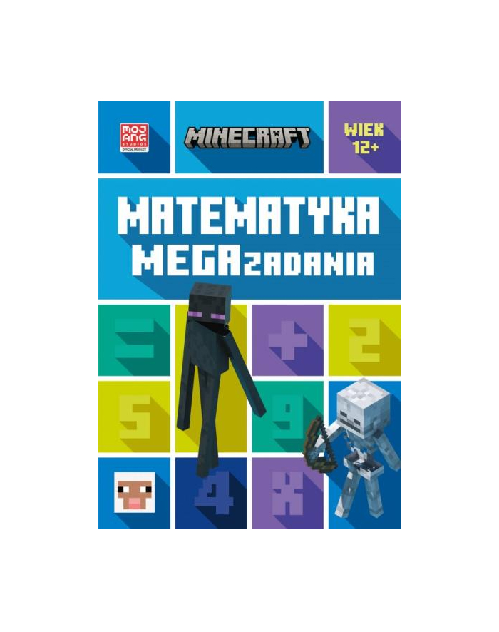 harpercollins Książka Minecraft. Matematyka. Megazadania 12+ główny