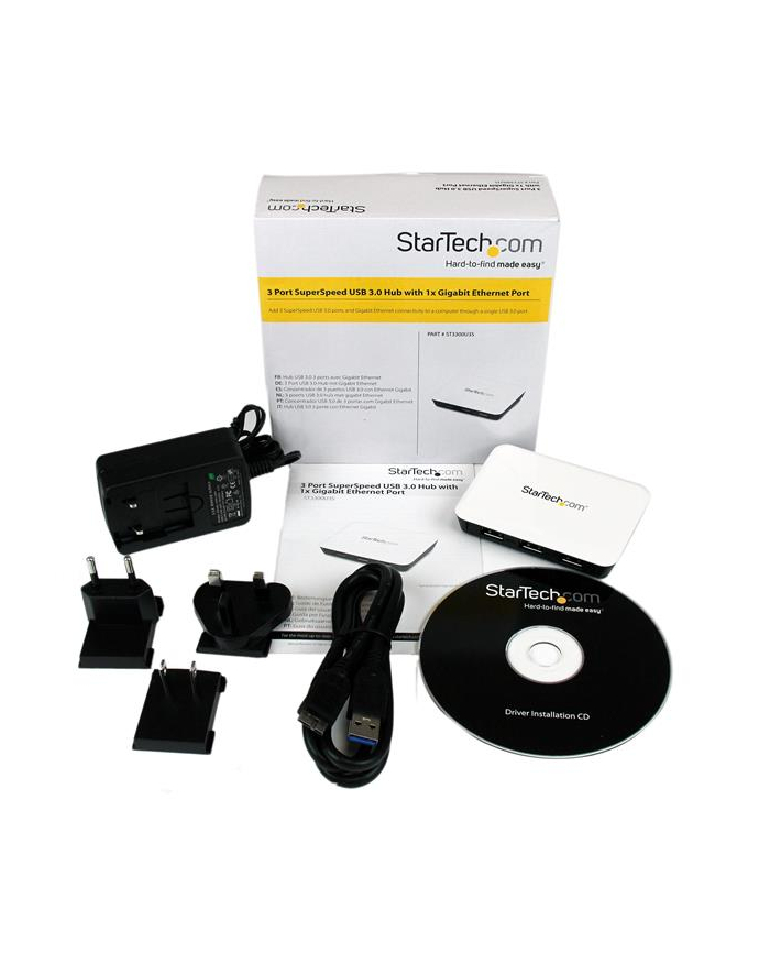 StarTech 3.0 Network adapter 3x USB (ST3300U3S) główny