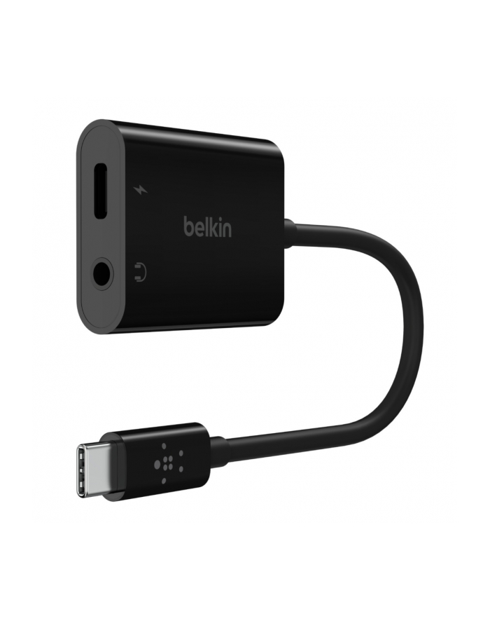 BELKIN BELKIN ADAPTER USB ROCKSTAR 3,5MM AUDIO- AND USB-C CHARGEADAPTER (NPA004BTBK) główny