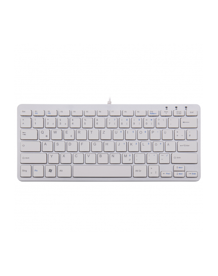 R-GO Tools Ergo Compact-Tastatur QWERTZ Biała (RGOECQZW) główny