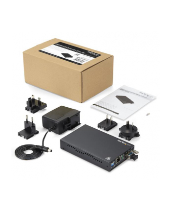 STARTECH.COM  GIGABIT ETHERNET COPPER-TO-FIBER MEDIA CONVERTER (ET91000SM10) nr 2