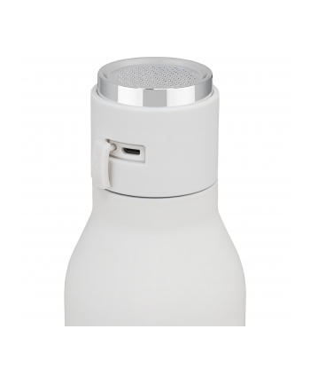 Asobu Butelka Z Głośnikiem Wireless White 500Ml