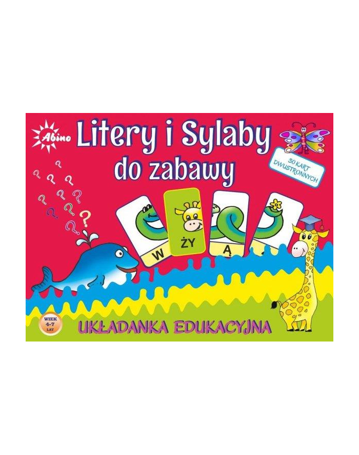 Litery i Sylaby układanka ABINO główny
