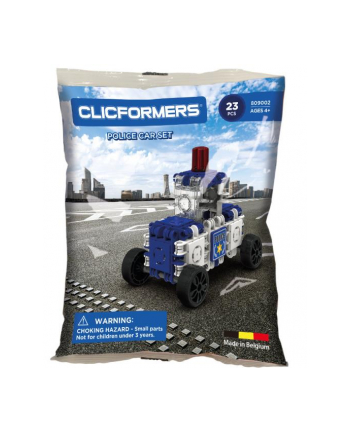 clics toys CLICFORMERS Policja 23 elementy woreczek 809002