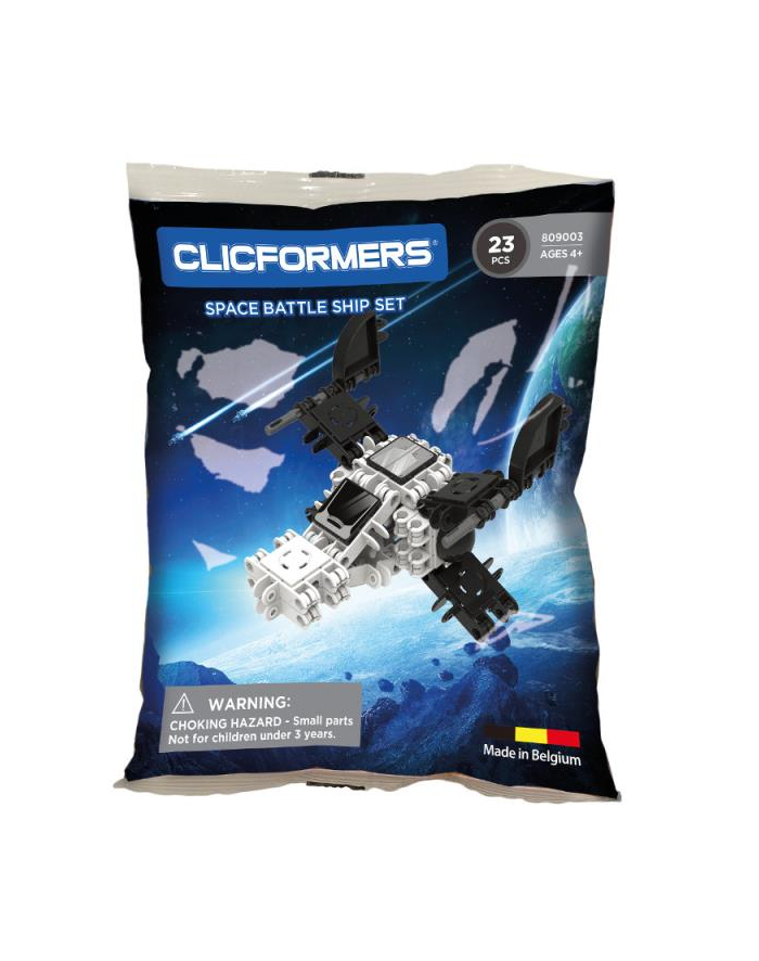 clics toys CLICFORMERS Statek kosmiczny 23 elementy woreczek 809003 główny