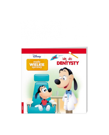 ameet Książka dla dzieci Disney Małe wielkie sprawy. Idę do dentysty GRO-9102