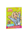 Megakolorowanka Barbie Dreamhouse Adventures naklejki do kolorowania KOL-1202 AMEET - nr 1