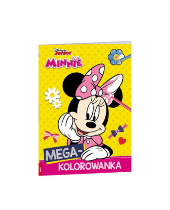 Książka Minnie. Megakolorowanka naklejki do kolorowania KOL-9102 AMEET
