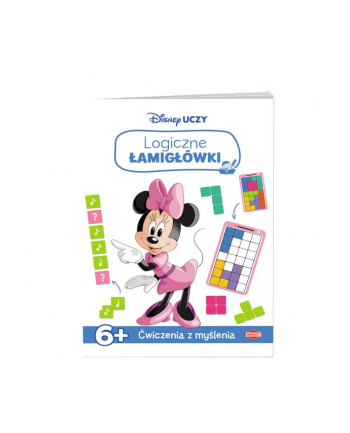 ameet Książka Disney uczy. Minnie. Logiczne łamigłówki ŁAM-9303