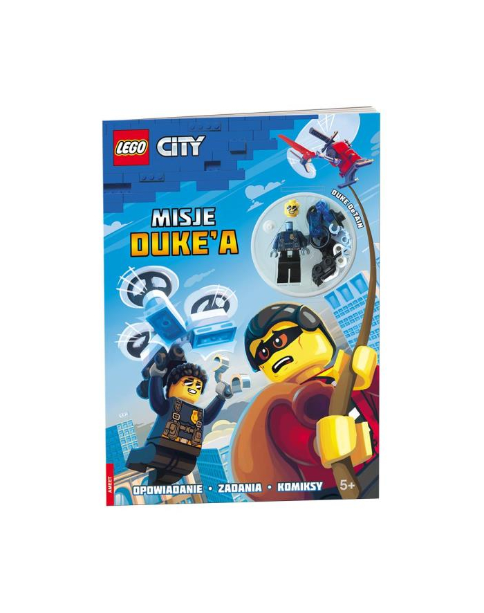 ameet Książka LEGO CITY. Misja Duke'a LNC-6020 główny