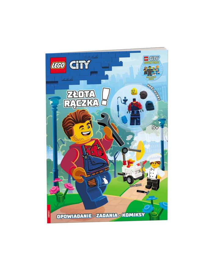 ameet Książka LEGO CITY. Złota rączka LNC-6021 główny