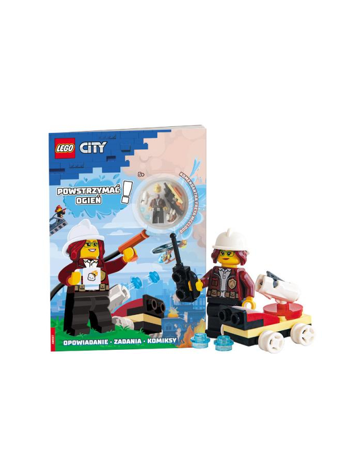 ameet Książka LEGO CITY. Powstrzymać ogień! LNC-6022 główny
