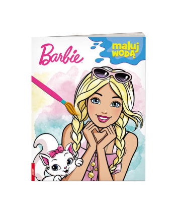 ameet Książka kolorowanka Disney Barbie. Maluj wodą