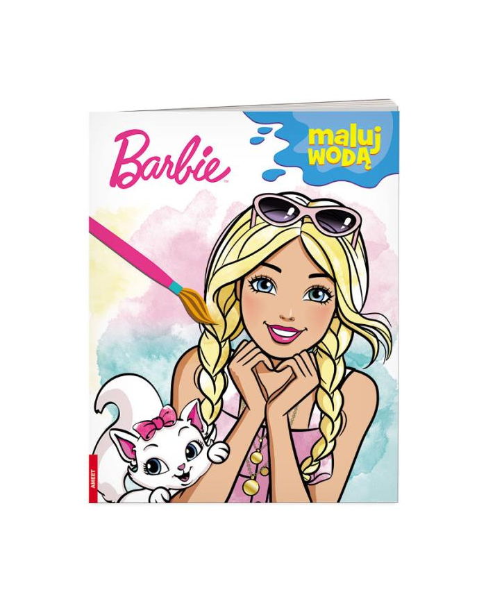ameet Książka kolorowanka Disney Barbie. Maluj wodą główny