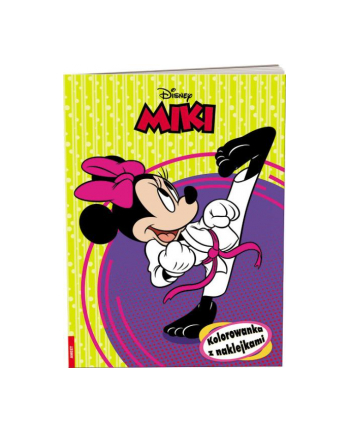 ameet Książka Disney Miki Kolorowanka z naklejkami NA-9112