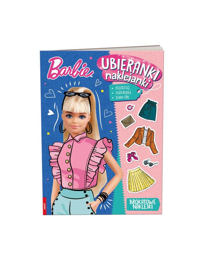 Książka Barbie Ubieranki naklejanki SDU-1106 AMEET główny