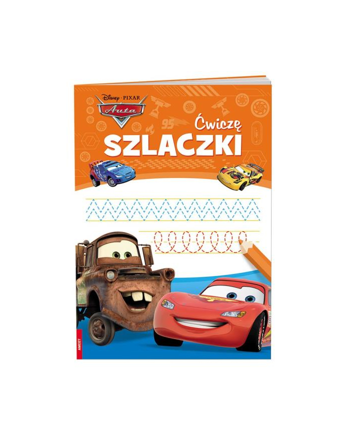 ameet Książka dla dzieci Disney Pixar Auta. Ćwiczę szlaczki SZLB-4 główny