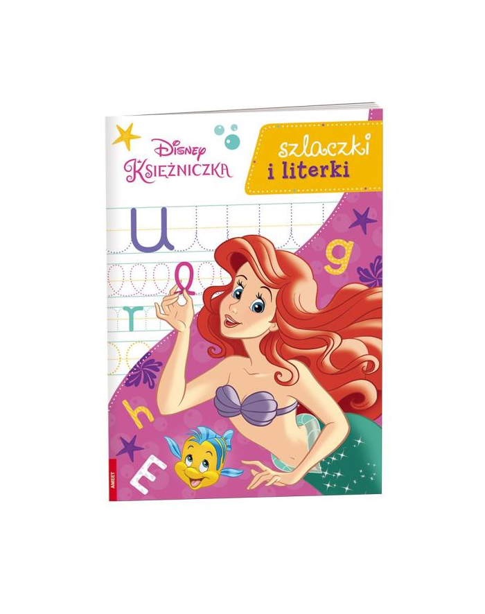 ameet Książka Disney Księżniczka. Szlaczki i literki SZN-9103 główny