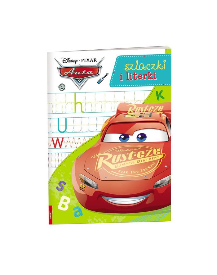 ameet Książka Disney/Pixar. Auta. Szlaczki i literki SZN-9105 główny