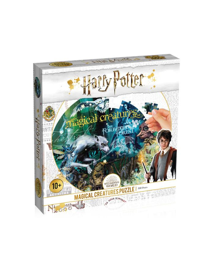 Puzzle 500el Harry Potter Magical Creatures The Forbidden Forest 039567 WINNING MOVES główny