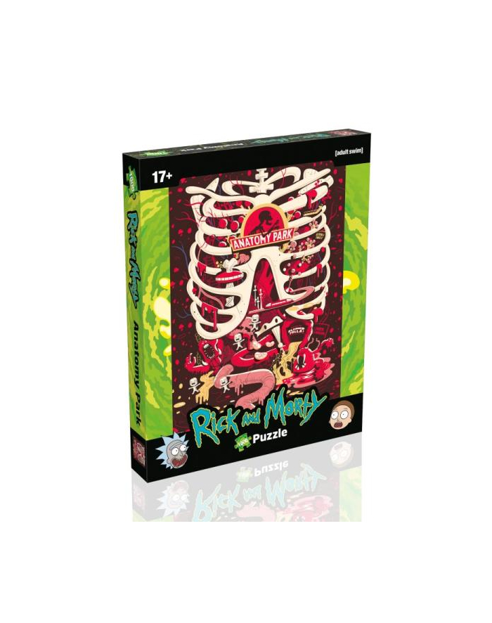 winning moves Puzzle Rick 'amp; Morty Anatomy Park 01737 główny