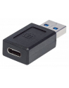 Adapter USB Manhattan USB-C - USB-A Czarny (354653) - nr 16