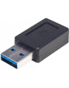 Adapter USB Manhattan USB-C - USB-A Czarny (354653) - nr 24