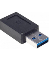 Adapter USB Manhattan USB-C - USB-A Czarny (354653) - nr 25