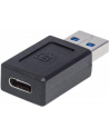 Adapter USB Manhattan USB-C - USB-A Czarny (354653) - nr 27