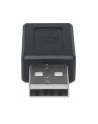 Adapter USB Manhattan USB-C - USB-A Czarny (354653) - nr 2