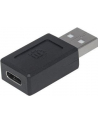 Adapter USB Manhattan USB-C - USB-A Czarny (354653) - nr 32