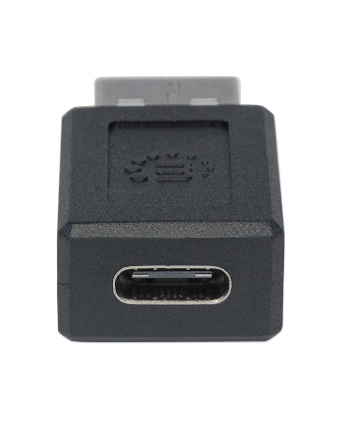 Adapter USB Manhattan USB-C - USB-A Czarny (354653) główny
