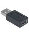 Adapter USB Manhattan USB-C - USB-A Czarny (354653) - nr 6
