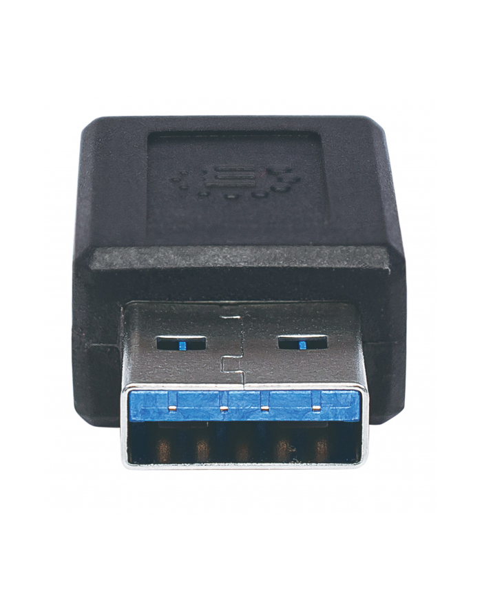 Adapter USB Manhattan USB-C - USB-A Czarny (354714) główny